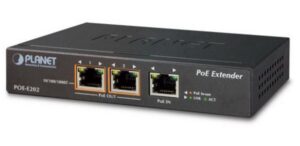 1-Port 802.3at PoE to 2-Port 802.3af/at Gigabit PoE Extender