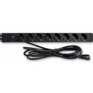 19" pikendusjuhe 8 pesaga 1U UPS pistik kaabel 1,8m