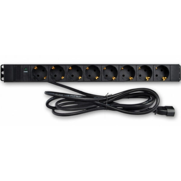 19" pikendusjuhe 8 pesaga 1U UPS pistik kaabel 1,8m