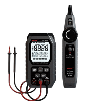 Wire Tracker and Multimeter for Electromechanical Testing and Network Cabling