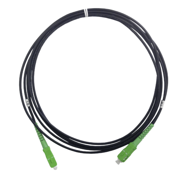 SC APC to SC APC SM simplex patch cord armoured outdoor 20m