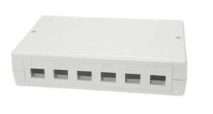 Pinnakarp 6/12 RJ-45 moodulile tühi