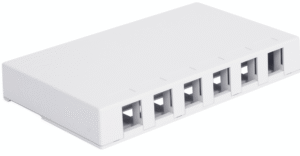 RJ-45 seinakarp tühi 6-le pesale