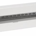 19" DIN rail paneel kaitsmetele kattega