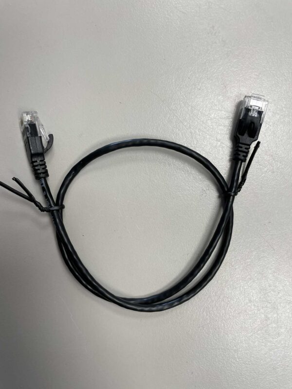 CAT6A SLIM patch kaabel vask 1m must