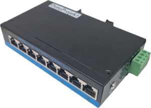 8 port 10/100/1000 industrial switch