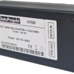 AC 110V-240V input DC 52V output 1000M 802.af/at/POE++ MAX 65W