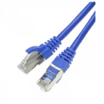 CAT6A S/FTP patch cord LSZH vask 0,5m sinine
